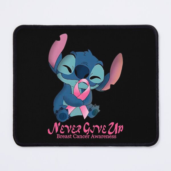 Item preview, Stitch Never Give Up breast cancer awareness designed and sold by elenega.