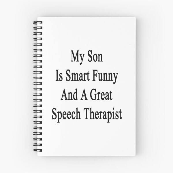 Item preview, My Son Is Smart Funny And A Great Speech Therapist designed and sold by supernova23.