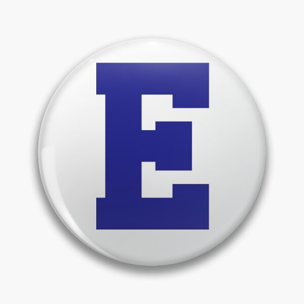 Item preview, Alphabet, Blue E, Sports letter E designed and sold by TheCultStuff.