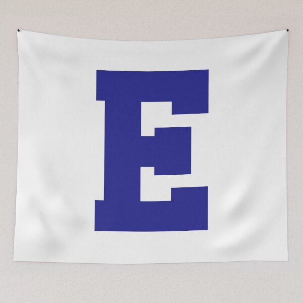 Item preview, Alfabeto, azul E, deportes letra E designed and sold by TheCultStuff.