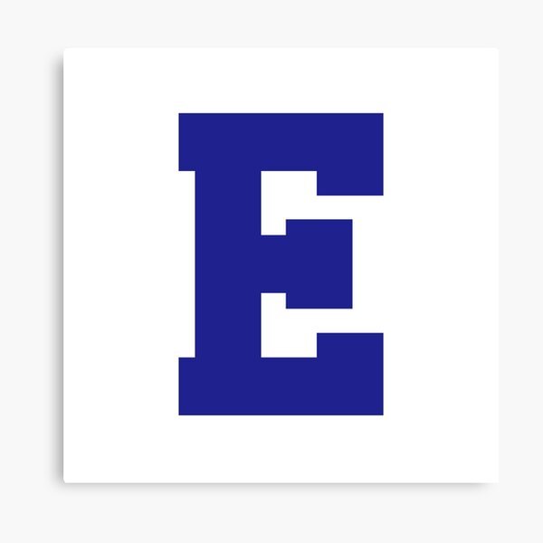 letter e canvas prints redbubble