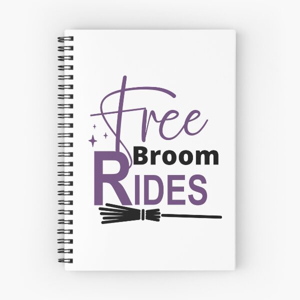 Item preview, Free Broom Rides. Funny Witchy Halloween Saying For The Witches. designed and sold by That Cheeky Tee.