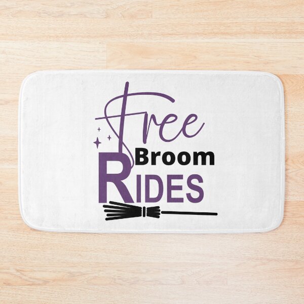 Item preview, Free Broom Rides. Funny Witchy Halloween Saying For The Witches. designed and sold by That Cheeky Tee.