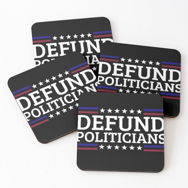 Item preview, Defund Politicians Political Message designed and sold by TrendingTees4u.