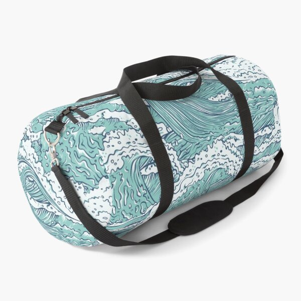 Item preview, Olas oceánicas azules designed and sold by Vector Scout Lab.
