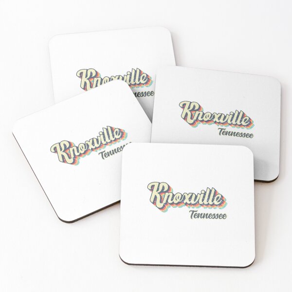 Item preview, Knoxville City Tennessee Retro Vintage 70s rainbow designed and sold by Teelogic.