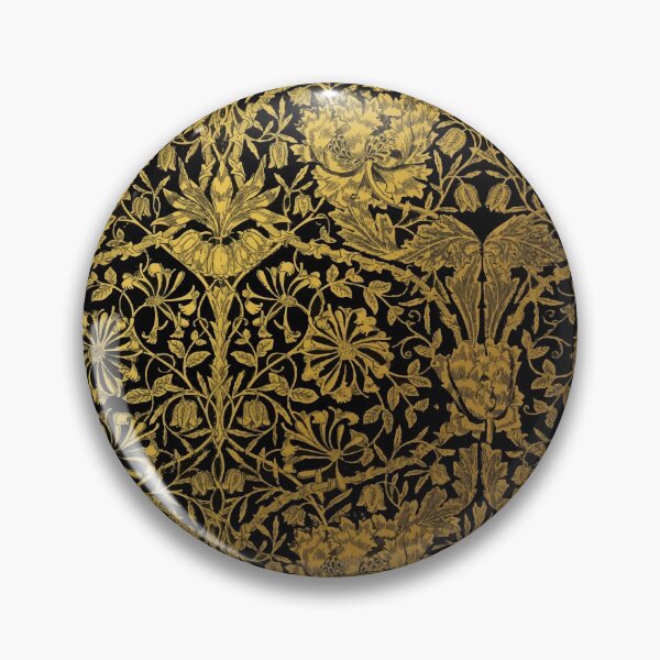 Item preview, Vintage Golden Botanical Pattern designed and sold by EVERTEESLOVER.