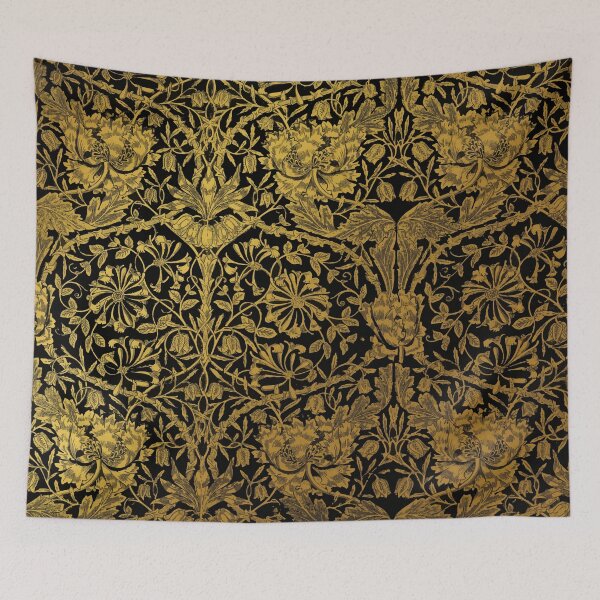 Artikelvorschau, Vintage Golden Botanical Pattern entworfen und verkauft von EVERTEESLOVER.