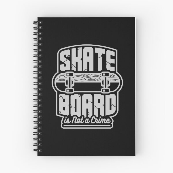 Item preview, Skate Board Is Not a Crime - Illustration  designed and sold by Studio  Six.