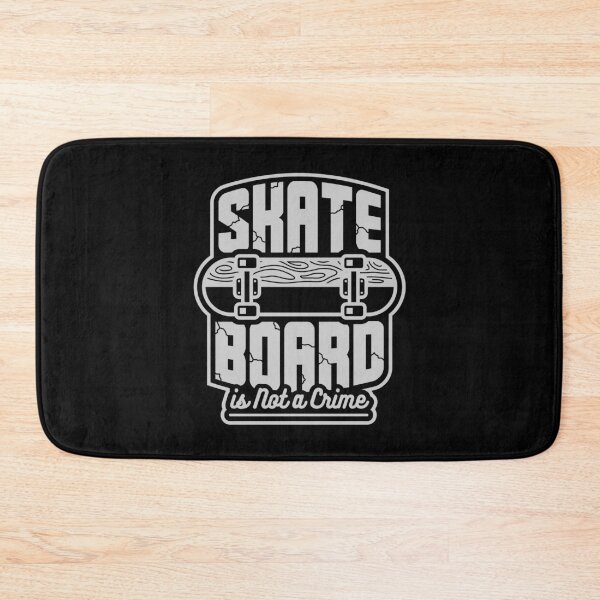 Item preview, Skate Board Is Not a Crime - Illustration  designed and sold by Studio  Six.