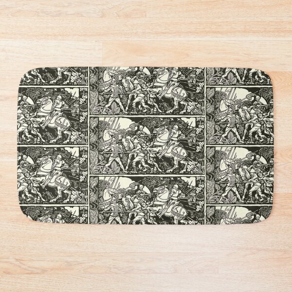 Item preview, Copy of Arthur Rackham- Battle of King Arthur designed and sold by Dreamflight.
