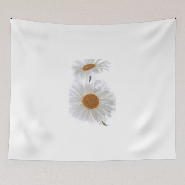Item preview, two white chamomiles designed and sold by olena2552.