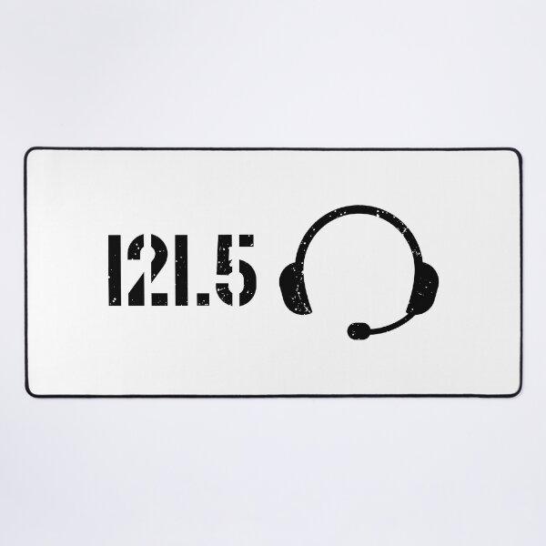 Item preview, 121.5 | guard frequency | funny aviation designed and sold by DeltaWhiskey-.