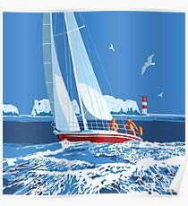 The Needles, Isle of Wight Poster