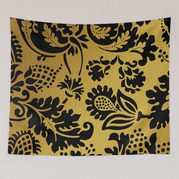 Artikelvorschau, Vintage Golden Botanical Pattern entworfen und verkauft von EVERTEESLOVER.