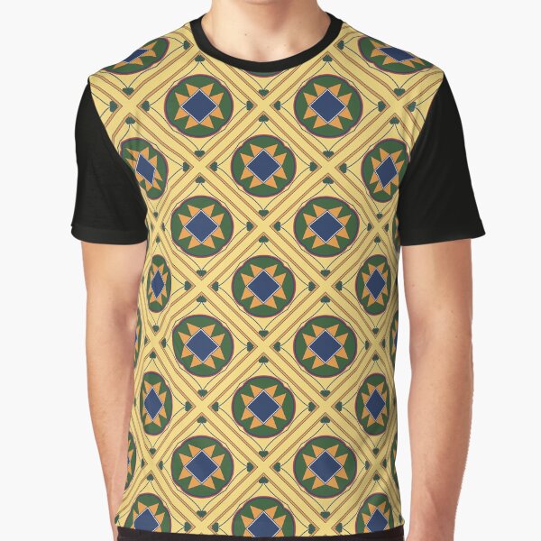Lovely Ethnic Pattern Graphic T-Shirt