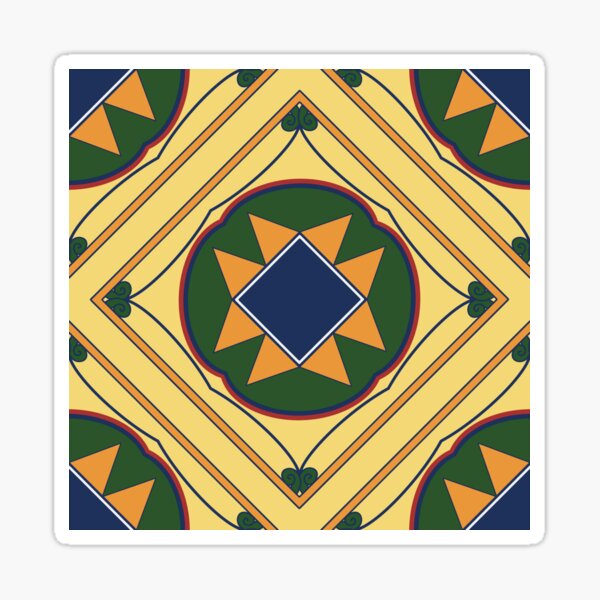 Lovely Ethnic Pattern Sticker
