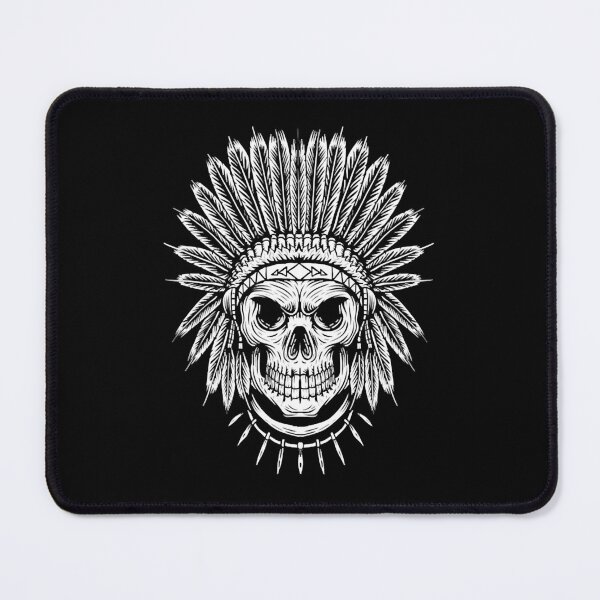 Item preview, Indian Skull - Native American Art designed and sold by elenega.