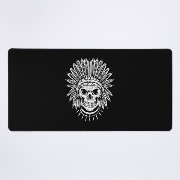 Item preview, Indian Skull - Native American Art  designed and sold by elenega.