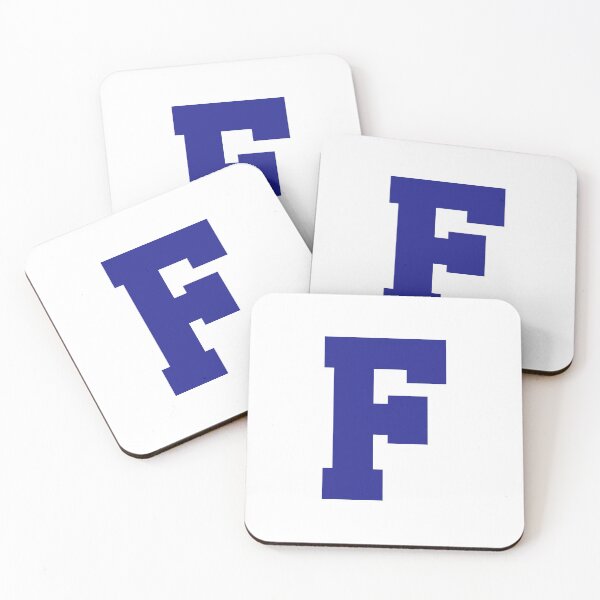 Item preview, Alphabet, Blue F, Sports letter F designed and sold by TheCultStuff.