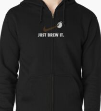 Coffee Zipped Hoodie