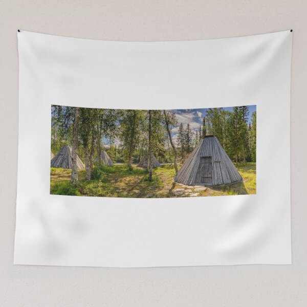 Item preview, Ankerede Lavvu Huts designed and sold by DiFigianoPhoto.