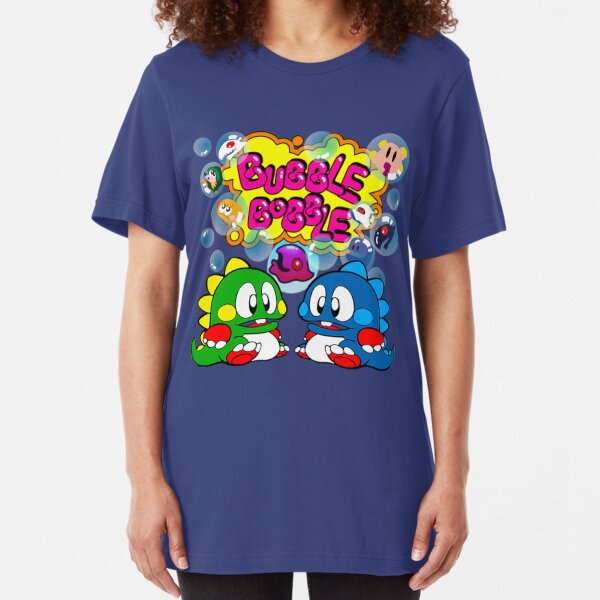Bubble Bobble Retro Slim Fit T-Shirt