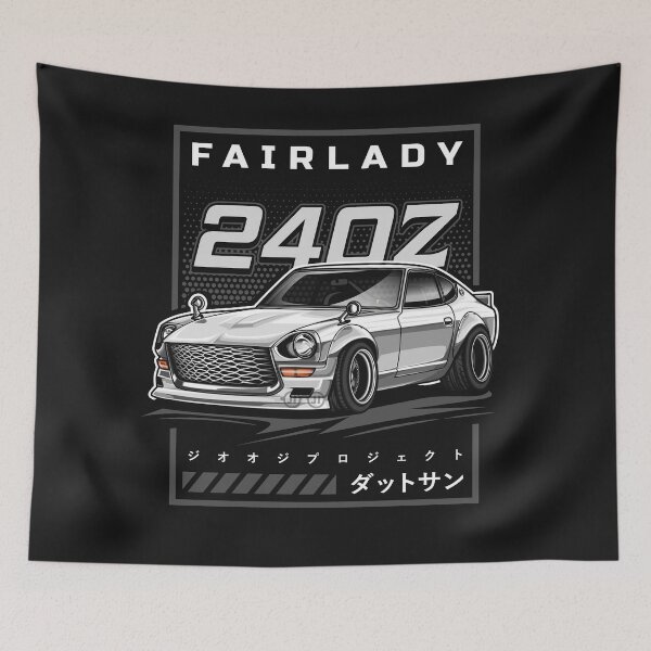 Item preview, Vintage Car Fairlady 240Z (Pearl White) designed and sold by JioojiProject.