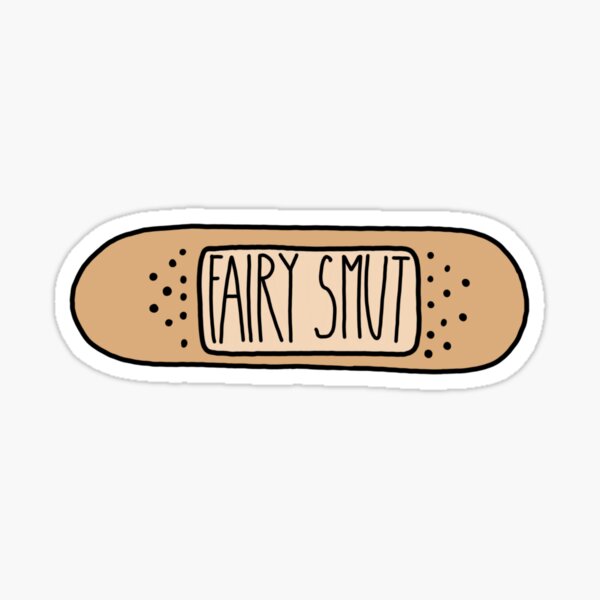 fairy smut patch Sticker