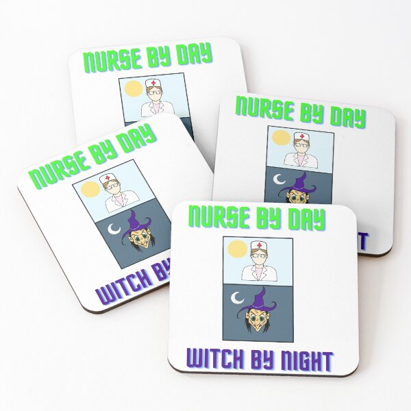 Item preview, Nurse by day witch by night  designed and sold by Quirknmore.