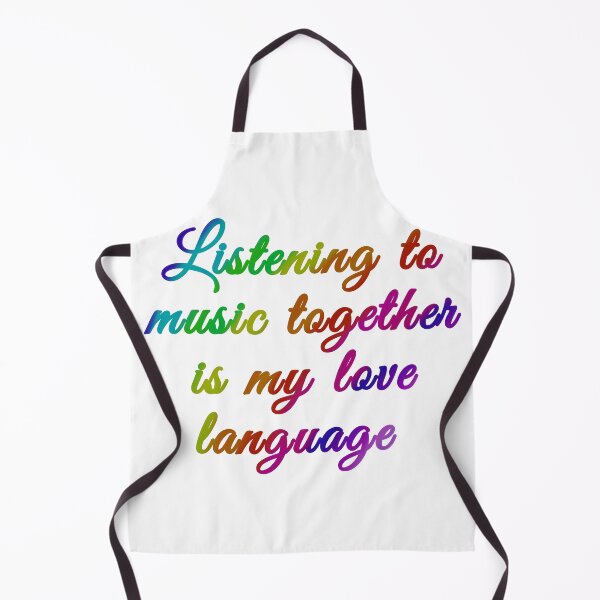 Item preview, Listening to music together is my love language designed and sold by TwaN97.