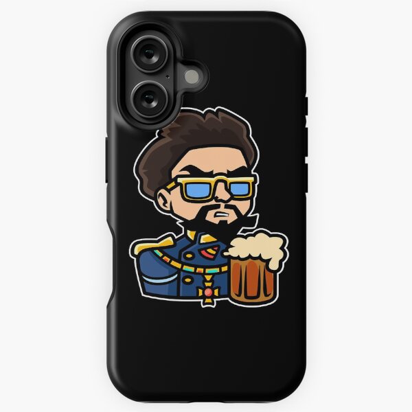 Vista previa del artículo con la obra «Rey Luis hecho de cerveza», diseñado y vendido por anehendri.