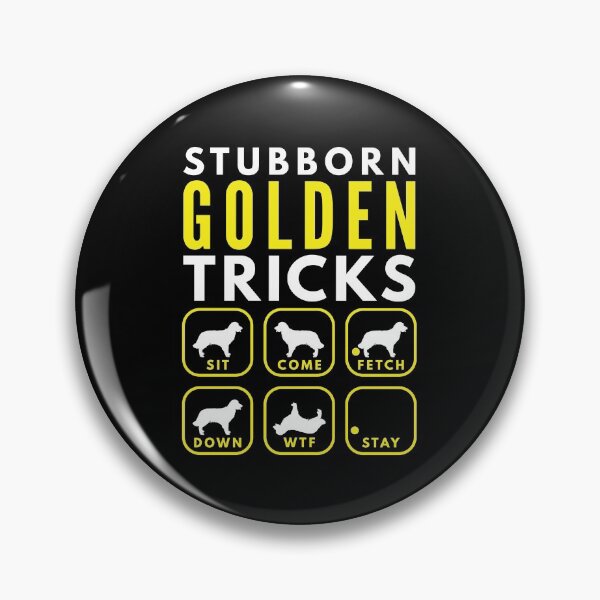 Artikelvorschau, Stubborn Golden Tricks - Dog Training entworfen und verkauft von DoggyStyles.