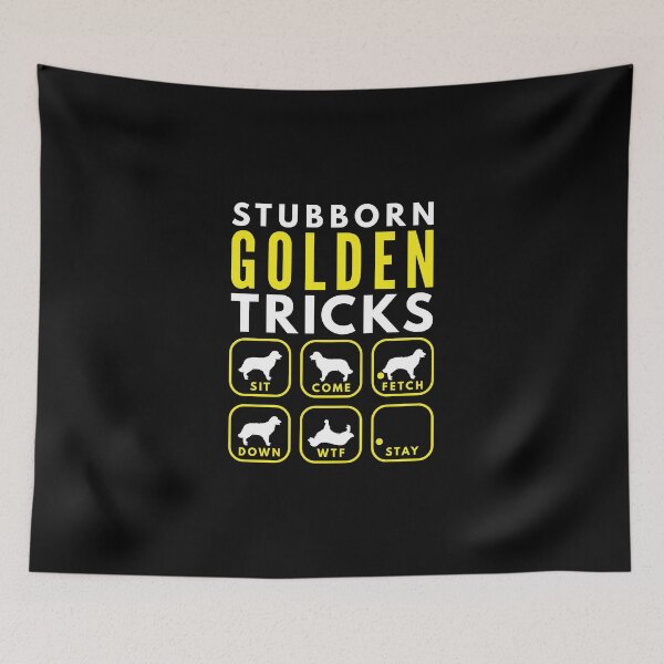 Artikelvorschau, Stubborn Golden Tricks - Dog Training entworfen und verkauft von DoggyStyles.