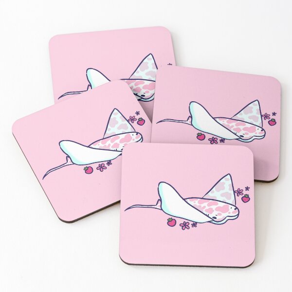 Item preview, Strawberry Cownose Ray designed and sold by GraccLightning.