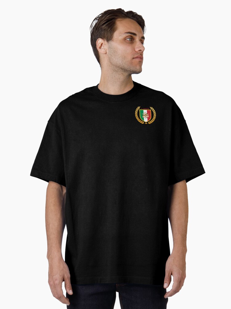 Thumbnail 1 of 7, Oversized T-Shirt, Carini Sicily Italy designed and sold by ItaliaStore.