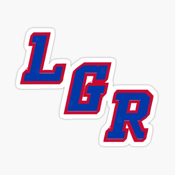 LGR - White  Sticker