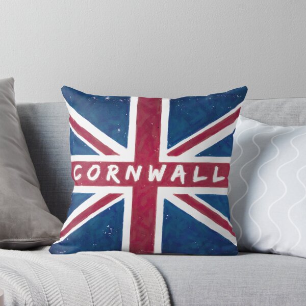 Item preview, Cornwall Vintage Union Jack British Flag designed and sold by Mark Tisdale Art.