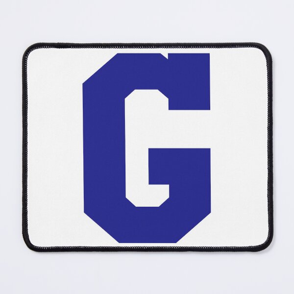 Item preview, Alphabet, Blue G, Sports letter G designed and sold by TheCultStuff.