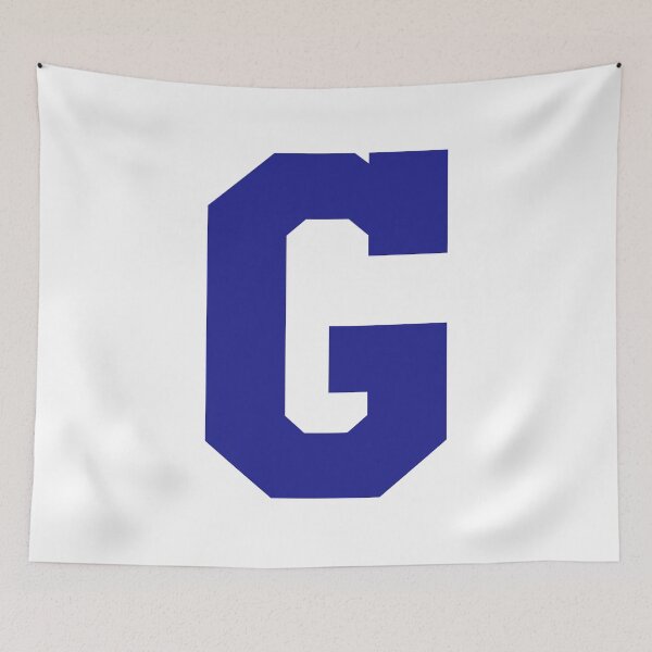Item preview, Alphabet, Blue G, Sports letter G designed and sold by TheCultStuff.