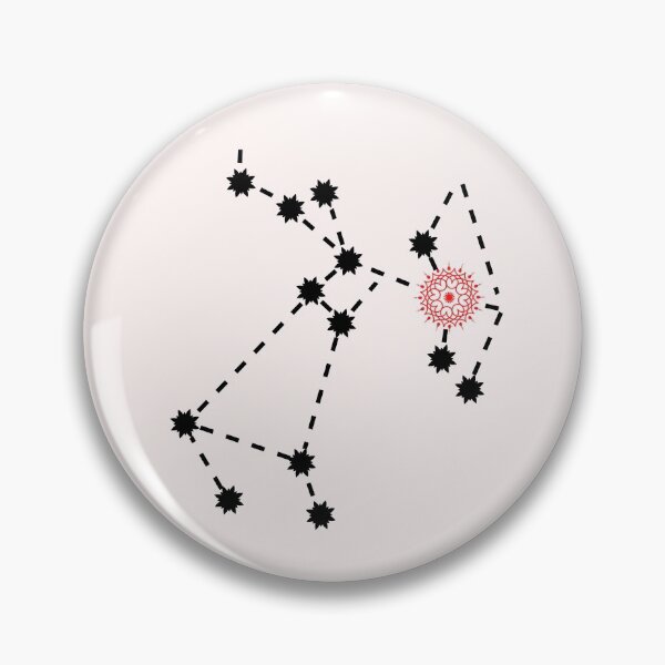 Item preview, Purva Ashadha Nakshatra Hindu Vedic Sidereal Astrology Constellation designed and sold by EndlessDoodles.