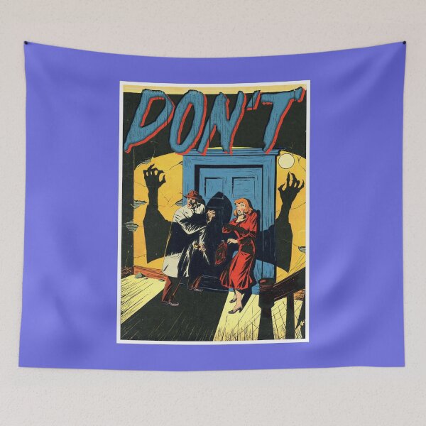 Item preview, Vintage Don`t Monster Retro Horror Poster Halloween Gift designed and sold by TheAplus.