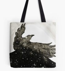 Krähe der Sterne Tote Bag