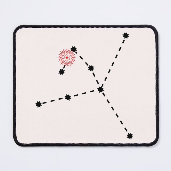 Item preview, Shravana Nakshatra Hindu Vedic Sidereal Astrology Constellation designed and sold by EndlessDoodles.