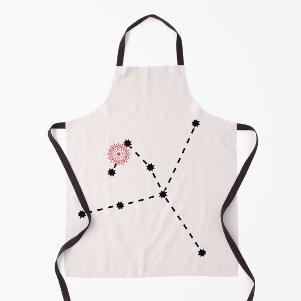 Item preview, Shravana Nakshatra Hindu Vedic Sidereal Astrology Constellation designed and sold by EndlessDoodles.