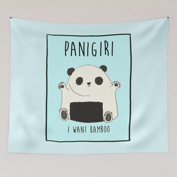 Item preview, Pangiri - cute onigiri panda classic T-shirt designed and sold by Sweets-trolley.