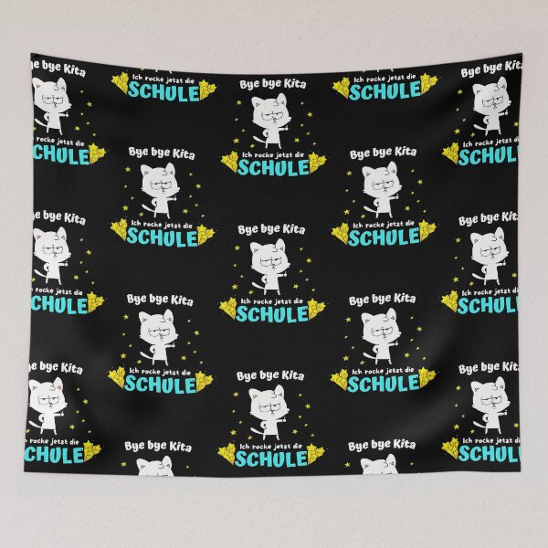 Item preview, Bye bye Kita Ich Rocke Jetzt Die Schule Schulkind  designed and sold by MeneesStefano.
