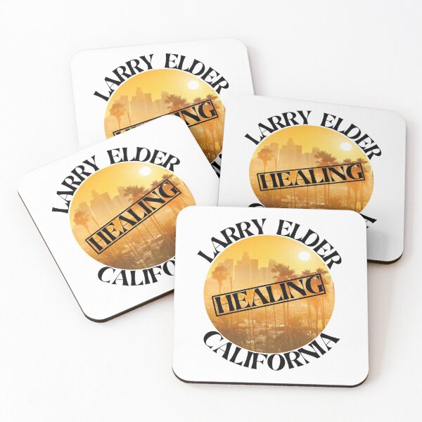 Item preview, LARRY ELDER, HEALING CALIFORNIA, RESPECT ELDER, RECALL, VOTE ELDER, designed and sold by R B Chrystal.