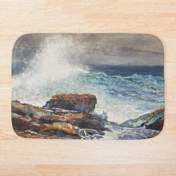 Item preview, Waves In The Rocky Coast designed and sold by FladsynnDesigns.