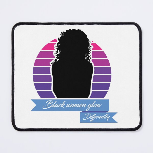 Item preview, Black women glow different designed and sold by 4iman.